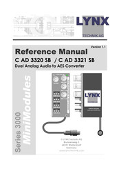 Lynx C AD 3321 SB Reference Manual