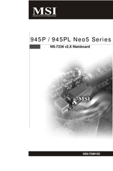 MSI MS-7236 V2.X Manual