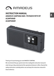 amadeus CAMPANA ACAMPANAW Instruction Manual