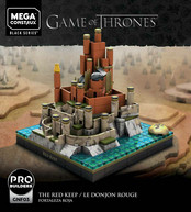 Mattel MEGA CONSTRUX BLACK GAME OF THRONES THE RED KEEP PRO BUILDERS GNF03 Assembly Instructions Manual