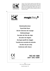 Team Kalorik magic fun TKG HD 1000 Manual