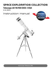Bresser SPACE EXPLORATION AR-102L/1350 EXOS-1/EQ4 Instruction Manual