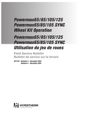 Hypertherm Powermax 105 SYNC Field Service Bulletin