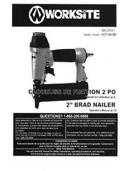 Worksite ACPi 88-BN Operator's Manual