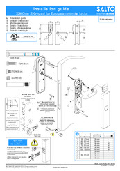 Salto XS4 One S Installation Manual