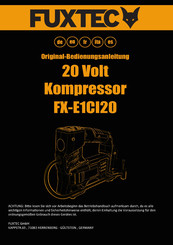 FUXTEC FX-E1CI20 Manual