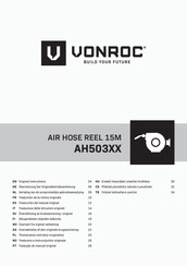 VONROC AH503 Series Original Instructions Manual