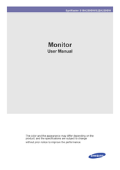 Samsung SyncMaster S22A330BW User Manual