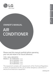 LG XS-H186TEA0 EOSANMC Owner's Manual