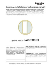 Lemeks Palmako LA42-2222-28 Assembly, Installation And Maintenance Manual