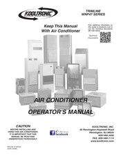 Kooltronic TRIMLINE KA3C WNP47 Operator's Manual