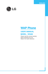 LG W5200 User Manual