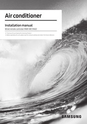 Samsung MWR-WE13NDZ Installation Manual