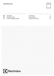 Electrolux ESF5541LOX User Manual