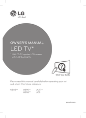 LG 55UB9500-CA Owner's Manual