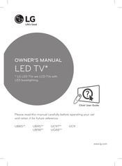 LG 79UG8800-CA Owner's Manual
