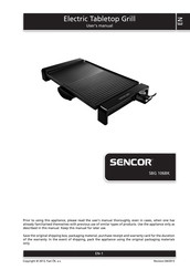 Sencor SBG 106BK User Manual