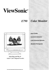 ViewSonic VCDTS21466-2 User Manual