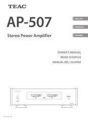 Teac AP-507 Owner's Manual
