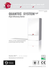 Johnson & Starley Quantec SYSTEM ErP Installation, Commissioning & Servicing Instructions
