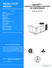 Johnson Controls Unitary Products MagnaDRY DK-03 Installation Manual