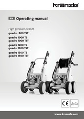 Kränzle quadro 800 TST Operating Manual