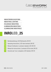 LED2WORK INROLED 25 Operating Instructions Manual
