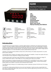 INSTROTECH IQ200 Operating Manual
