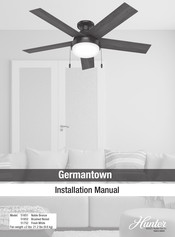 Hunter 51651 Installation Manual