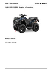 KYMCO MXU 550i 2021 Repair Manual