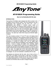 AnyTone GD-168 Programming Manual