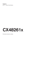 Gaggenau CX48261 Series Use And Care Manual