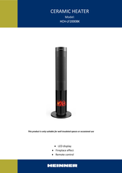 Heinner HCH-LF2000BK Manual
