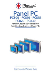 Pixsys PC830 User Manual