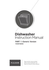 FULGOR FDWFI8000 Instruction Manual