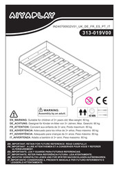 Aiyaplay 313-019V00 Manual