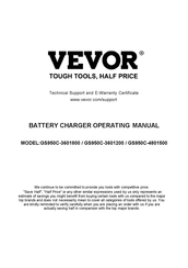 VEVOR GS950C-4801500 Operating Manual