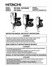 Hitachi NV 83A Instruction Manual And Safety Instructions
