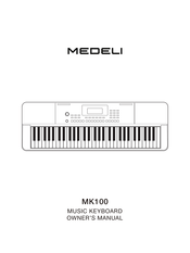 Medeli MK100 Owner's Manual