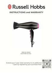 Russell Hobbs RHHD24 Instructions And Warranty