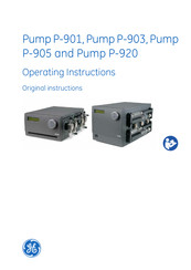 GE P-920 Operating Instructions Manual