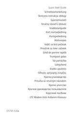 Huawei E5785-320a Quick Start Manual
