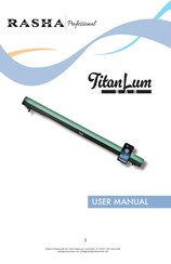 RASHA PROFESSIONAL TitanLum User Manual
