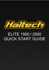 Haltech ELITE Series Quick Start Manual