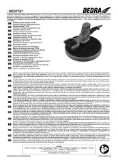 DEDRA DED7767 Instruction Manual
