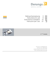 Derungs D15.360.000 Instructions For Use Manual