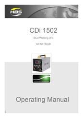 HBS 92-10-1502B Operating Manual