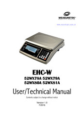 Measuretek EHC-W-3 User's & Technical Manual