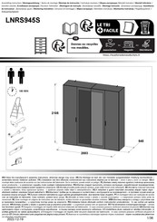 Forte LNRS945S Assembling Instruction