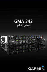Garmin GMA 342 Pilot's Manual